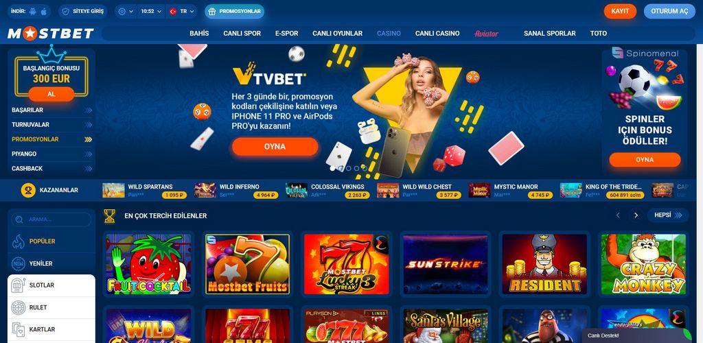 Mostbet México: Casino y Apuestas Online