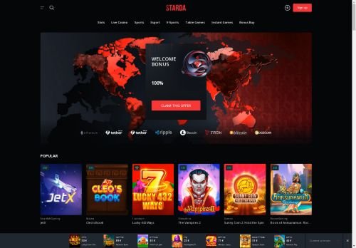 Explore starda casino app